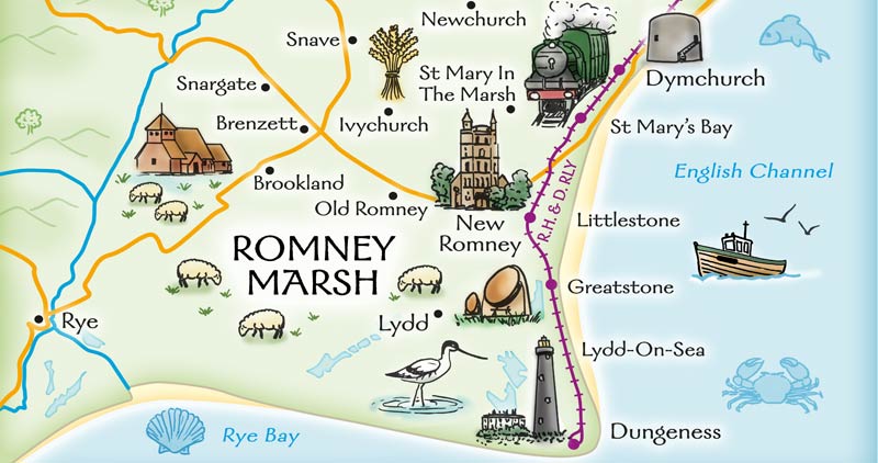 New Romney on Romney Marsh